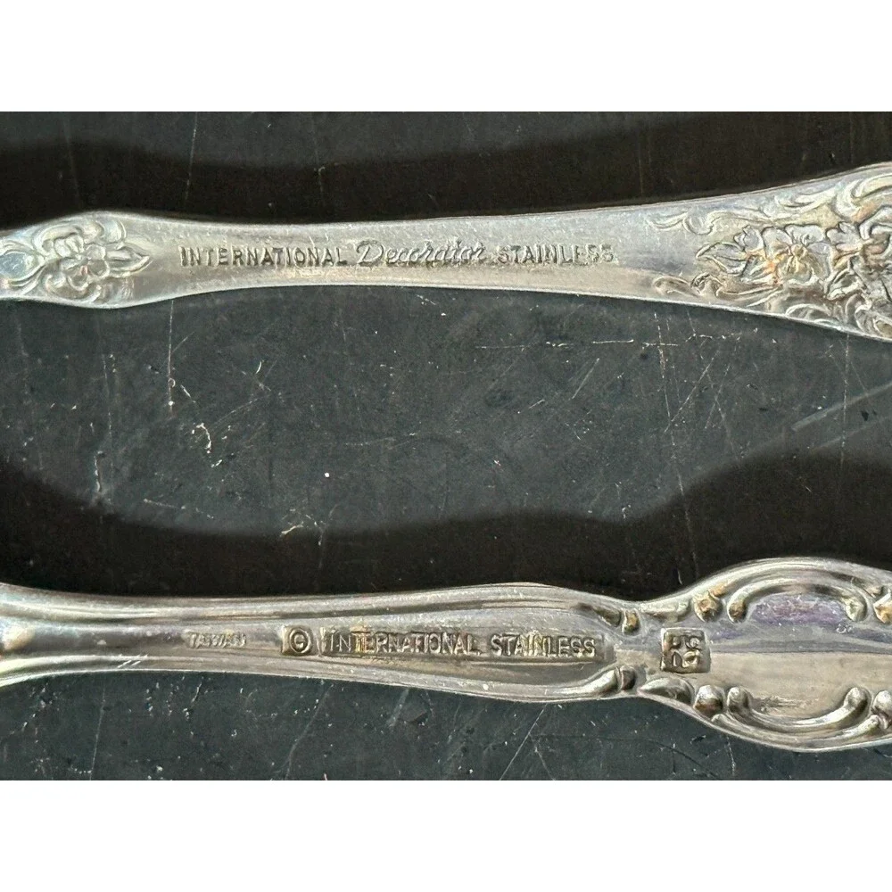 Mixed Stainless Steel Flatware Lot Vintage Replacement Spoons Forks Knives